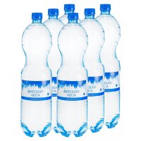 Вода питьевая вода АQUА АRТЕSIАN 1,5л газ.(6)
